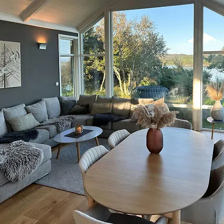 Modern Cabin With Sea View In Bokn