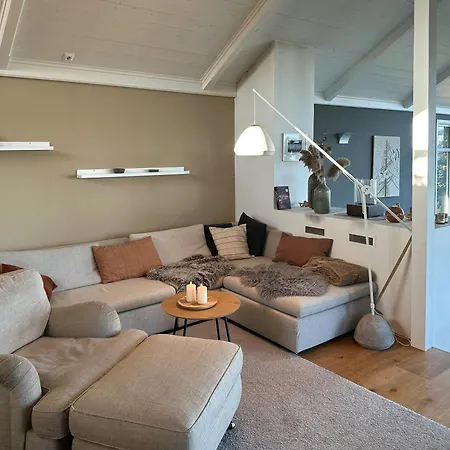 Modern With Sea View In Bokn 펜션 Bore