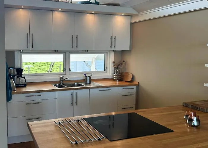 Modern With Sea View In Bokn 펜션