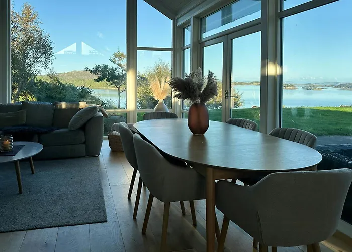 Modern With Sea View In Bokn Bore