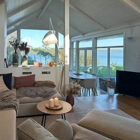 Modern Cabin With Sea View In Bokn